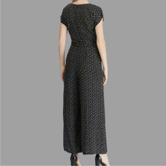 Chaps Wide Leg Floral Jumpsuit - Picture 7 of 14